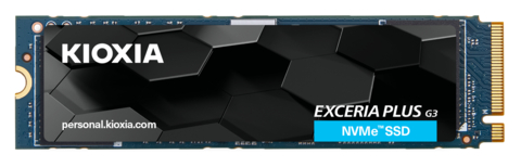 キオクシア：PCIe®4.0に対応したパーソナル向けSSD「EXCERIA PLUS G3シリーズ」（写真：ビジネスワイヤ）