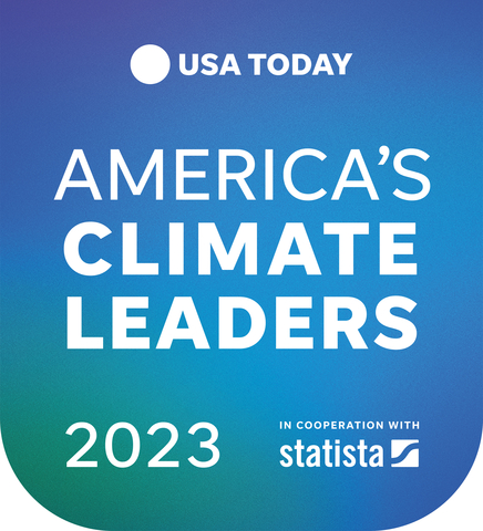USA Today America's Climate Leader 2023 Seal (Photo: Business Wire)