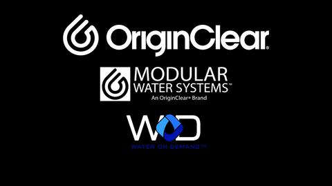 Modular Water Systems (MWS) contributed 58% of total revenue, or $1,155,803. This exceeded the publicly disclosed forecast for the division. In April and subsequent to this Quarter, the Company transferred MWS to its subsidiary, Water On Demand. (Graphic: OriginClear)