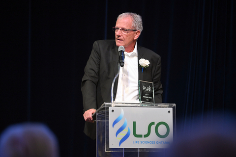 Bioenterprise Canada CEO Dave Smardon. Recipient of the 2023 Lifetime Achievement Award. (Photo: Business Wire)
