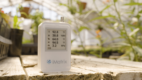 The nRF52832's combination of energy efficiency, processing power, memory capacity, wireless connectivity and ease of use made it an attractive option for greenhouse operations. https://imatrixsystems.com (Photo: Business Wire)