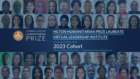 original On May 31, the Conrad N. Hilton Foundation and Atlas Corps announced the third cohort of the Hilton Humanitarian Prize Laureate Virtual Leadership Institute. To learn more about the Institute and Hilton Prize Scholars, visit hiltonprize.atlascorps.org. (Photo: Business Wire)