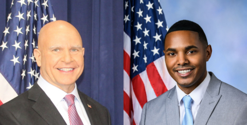 Gen. H.R. McMaster (left) Rep. Ritchie Torres (D-NY) (right) (Photo: Business Wire)
