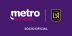 Metro by T-Mobile da inicio a un patrocinio plurianual de LAFC como Socio Oficial de Servicio Móvil (Graphic: Business Wire)