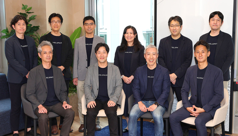 original New Management Team Members: Front Row, Left to Right: Atsushi Yasuoka (Head of AxelLiner Business Division), Yuya Nakamura (CEO) , Daigo Orihara (CFO), Tatsuhiko Fukasawa (Head of AxelGlobe Business Division). Back Row, Left to Right: Yusuke Nakanishi (CSSO), Ryuichi Kokubo (Co-CTO/Information Technology), Takashi Eishima (Co-CTO/Aerospace Engineering), Makiko Hamada (CHRO), Sasaki (CISO), Yoshihiro Ota (CSO) (Photo: Business Wire)