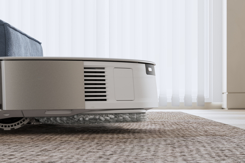 ECOVACS' new T20 OMNI is a first of its kind with hot water washing and mop lifting technology. (Photo: Business Wire)