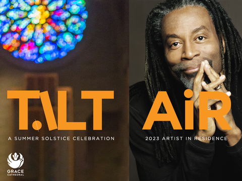 Grace Cathedral welcomes genre-defining virtuoso vocalist Bobby McFerrin as the 2023 Artist in Residence as it unveils exciting summer programming including TILT (Photo: Business Wire)