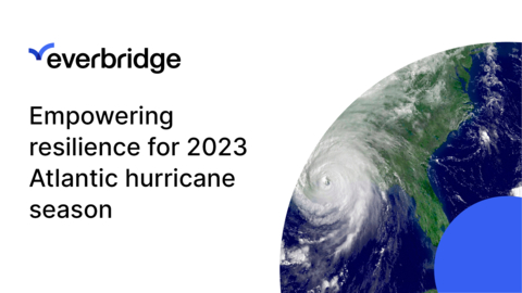 Everbridge Empowers State and Local Governments to Enhance Preparedness and Resilience for 2023 Atlantic Hurricane Season (Graphic: Business Wire)