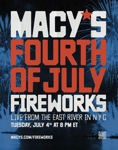 Macy's July Fourth fireworks show will be back this year