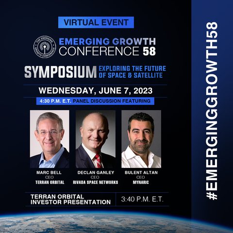Terran Orbital to Present at Emerging Growth Conference 58 "Space Symposium" Exploring the Future of Space & Satellite (Image Credit: Terran Orbital)
