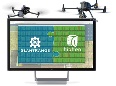 Hiphen Acquires Slant Range Forming One of the Worlds Leading Platform for Drone Phenotyping (Graphic: Business Wire)