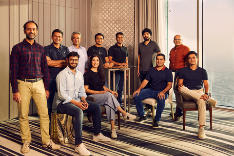 Managing Partners - L to R (General Partners) Standing - Shailesh Lakhani, Ashish Agrawal, Rajan Anandan, GV Ravishankar, Ishaan Mittal, Harshjit Sethi, Mohit Bhatnagar; Seated - Tejeshwi Sharma, Sakshi Chopra, Shailendra Singh, Abheek Anand. (Photo: Business Wire)