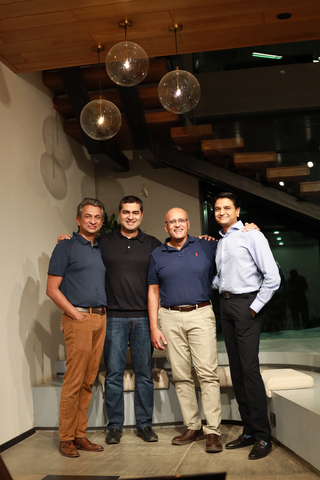 Senior Leaders - L to R Rajan Anandan, Mohit Bhatnagar, Shailendra Singh, GV Ravishankar (Photo: Business Wire)