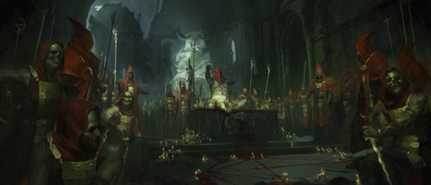 Diablo IV Cultist Sacrifice (Graphic: Business Wire)