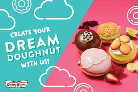 Doughnut lovers can “apply” through June 18 via social media for chance to create future fan-favorite doughnut at Krispy Kreme headquarters (Photo: Business Wire)