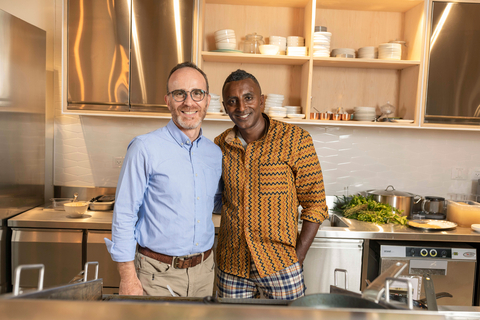 Marcus Samuelsson x Didier Toubia（圖片提供：Noi Einav）