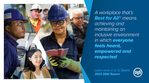 original U. S. Steel Issues 2023 Diversity, Equity and Inclusion Report (Photo: Business Wire)