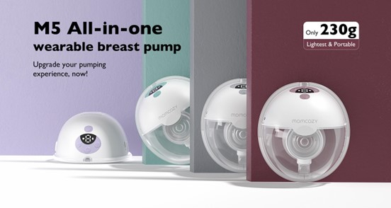 Momcozy M5 All-In-One Breast Pump - Single