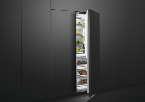 Featuring three independent cooling zones, Fisher & Paykel’s Series 9 74” Integrated Triple Zone Refrigeration offers industry-leading temperature control for optimal food care to reduce waste, save resources and ensure perfect results. Visit fisherpaykel.com/us to learn more. (Photo: Business Wire)