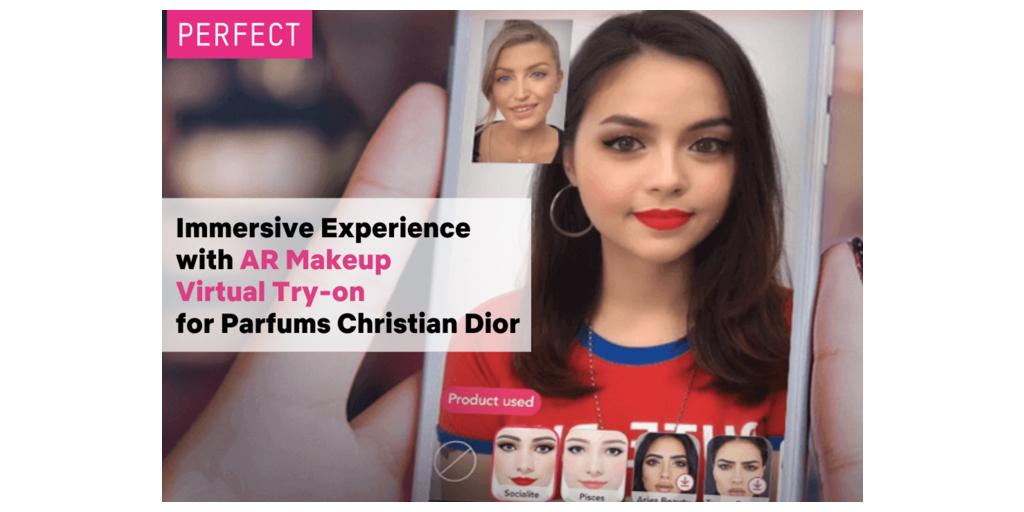 Perfect Corp. Partners with Parfums Christian Dior to Launch Online
