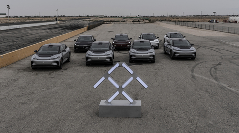 Faraday Future Developer Co-creation Mission Event Held at Willow Springs International Raceway on June 6th, 2023. (Photo: Business Wire)