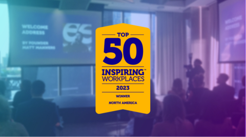 iQmetrix was ranked in joint 26th place in the overall top 50 rankings for the Inspiring Workplaces awards, announced June 7 in Chicago. Image: iQmetrix