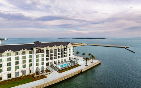 The newly constructed Hotel Indigo Downtown Panama City Marina is now open and welcoming guests. The hotel overlooks St. Andrews Bay in Panama City, Florida. (Photo: Business Wire)