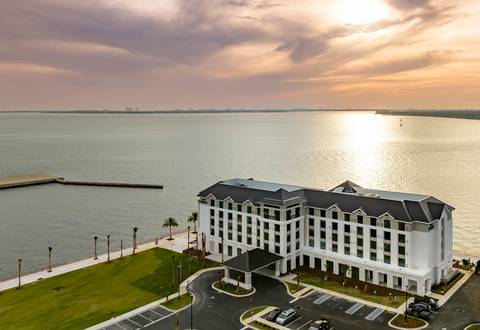 The newly constructed Hotel Indigo Downtown Panama City Marina is now open and welcoming guests. The hotel overlooks St. Andrews Bay in Panama City, Florida. (Photo: Business Wire)