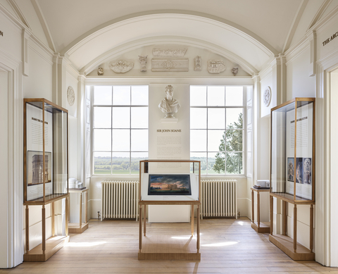 THE SIR JOHN SOANE EXHIBITION AT RH ENGLAND, THE GALLERY AT THE HISTORIC AYNHO PARK (Photo: Business Wire)