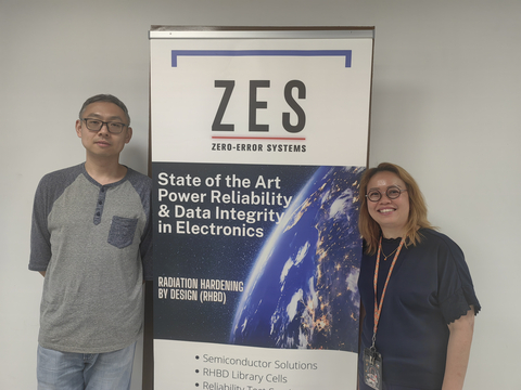 Dr. Shu Wei, CTO and Ms. Khor Hwai Lin, VP of Business Development and Strategy. Photo Source: Zero-Error Systems (ZES)