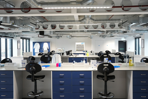 The new space includes a training laboratory for life science researchers. (Photo: Business Wire)