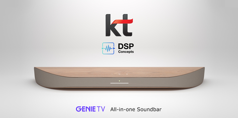 DSP Concepts: Audio Technology for the KT Genie TV All-in-One Soundbar (Graphic: DSP Concepts)