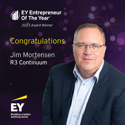 EY Announces Jim Mortensen of R3 Continuum as an Entrepreneur Of The Year® 2023 Heartland Award Winner (Photo: Business Wire)