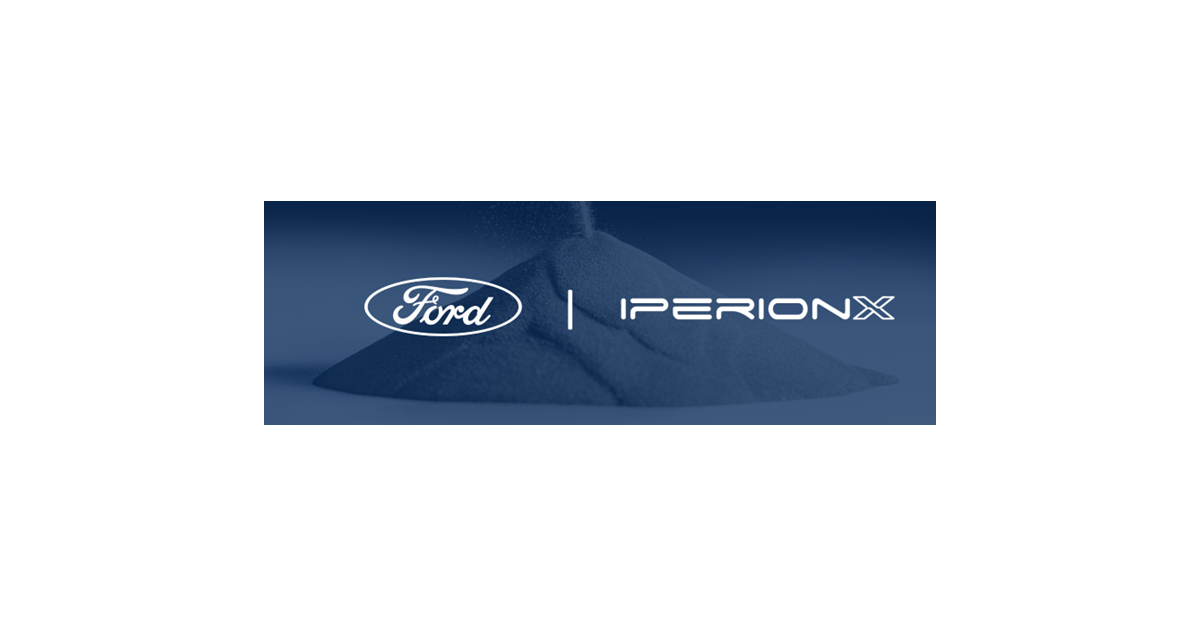 IperionX to Produce Titanium Components for Ford Motor Company ...