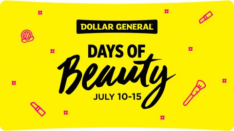 Dollar General's 2023 Days of Beauty features celebrity guest Lauren Speed-Hamilton with a behind the scenes look into her beauty regimen and live questions from viewers. The first 5,000 registrants will receive a free beauty box while supplies last. (Graphic: Business Wire)