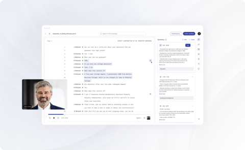 Parrot’s deposition platform gives attorneys a powerful suite of AI tools (Graphic: Business Wire)