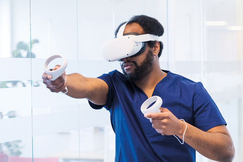Wolters Kluwer Health officially launches vrClinicals for Nursing, built in collaboration with Laerdal Medical and the National League for Nursing to go beyond the inherent limitations of real-life clinical practice students and nursing educators face today (Photo: Business Wire)