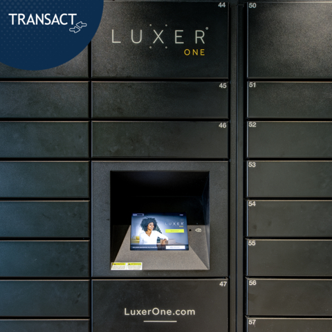 original Transact Campus Partners with Luxer One for Secure, Frictionless On-Campus Package Delivery (Photo: Business Wire)