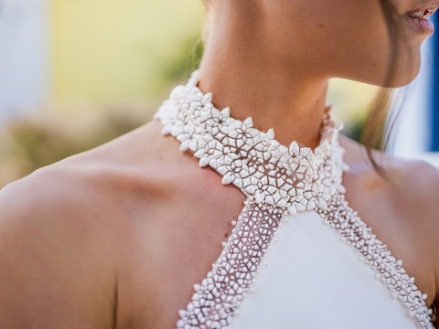 Wedding dress designer Ada Hefetz said she is so pleased with the results enabled by Stratasys' 3DFashion technology that she now plans to use it for all her future collections. Photo credit: Stav Peretz