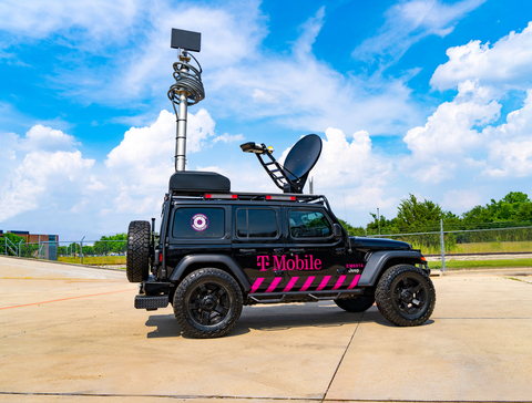 T-Mobile All-terrain Jeep (Photo: Business Wire)