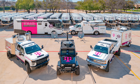 The T-Mobile Emergency Management Fleet (Photo: Business Wire)