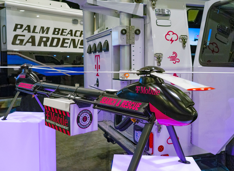 T-Mobile Search and Rescue Drone (Photo: Business Wire)