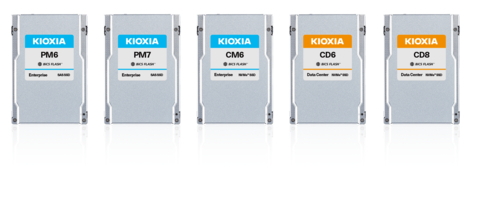 KIOXIA NVMe™/PCIe® and SAS SSDs have been successfully tested for compatibility and interoperability with Microchip’s Adaptec® HBA 1200 Series, SmartHBA 2200 Series HBAs and SmartRAID 3200 Series RAID adapters. (Graphic: Business Wire)