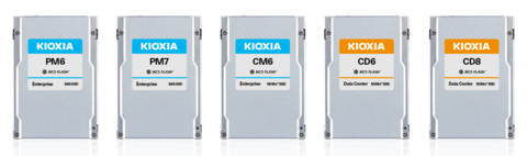 KIOXIA SSDs Tested for Compatibility and Interoperability with Microchip’s Adaptec® Host Bus and SmartRAID Adapters (Photo: Business Wire)
