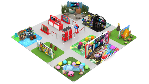 To celebrate family summer gaming, Nintendo is hosting the Nintendo Summer of Play tour to give guests of all ages the chance to discover their favorite Nintendo characters and learn more about the worlds they come from. (Graphic: Business Wire)
