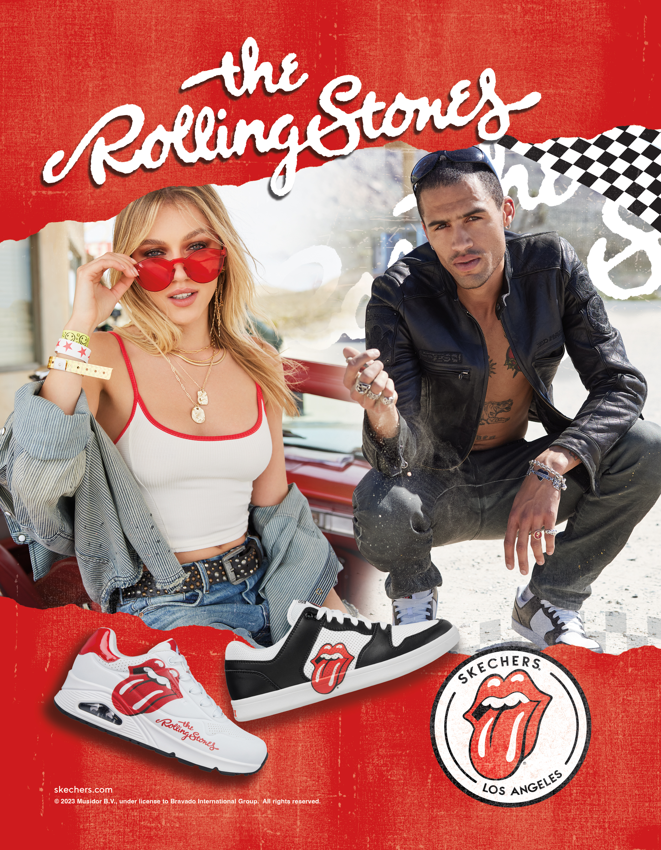 surfing Eller enten grad Skechers Rocks The Rolling Stones in New Collab | Business Wire