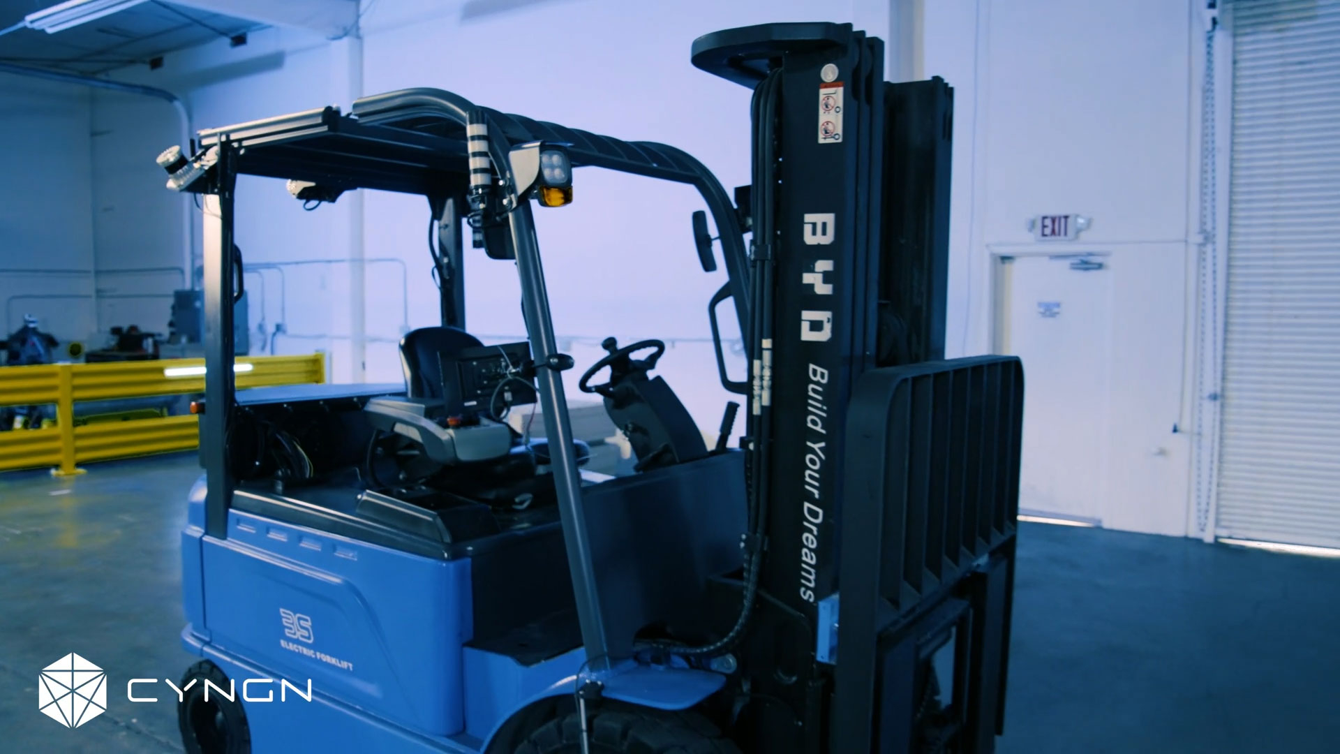 Cyngn - BYD Forklift Autonomous Mode