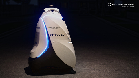 Good Living is On Point - Knightscope Robot to Traverse Vegas Area Condos (Photo: Business Wire)