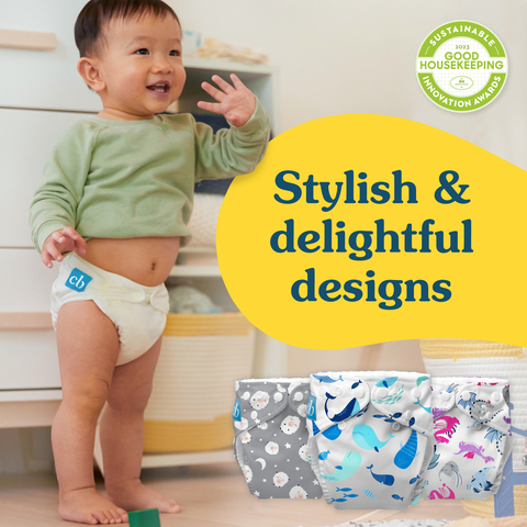 original With the introduction of 13 new diaper designs, Charlie Banana now offers a total of 32 trendy prints and beautiful solid colors to suit babies of all personalities. (Photo: Business Wire)