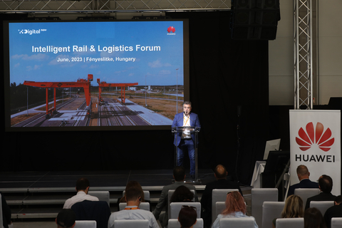 2023年歐洲智慧鐵路樞紐數位化轉型論壇在匈牙利費涅什利特凱舉行（照片：美國商業資訊）